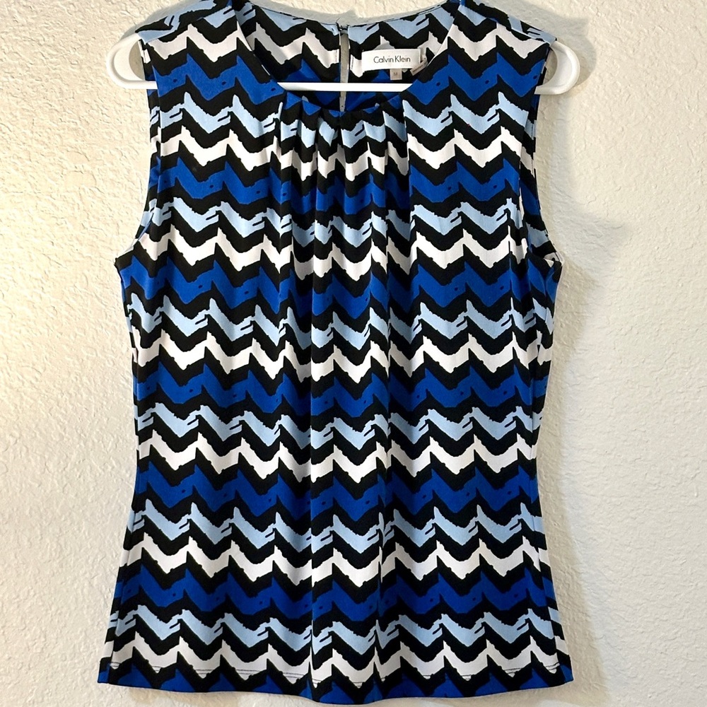 Calvin Klein sleeveless blouse medium